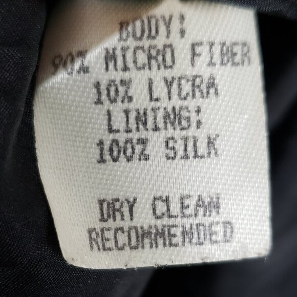 Margaret O'Leary Coat Jacket Full Zip Minimalist Black sz L Contemporary Sporty - Picture 8 of 12